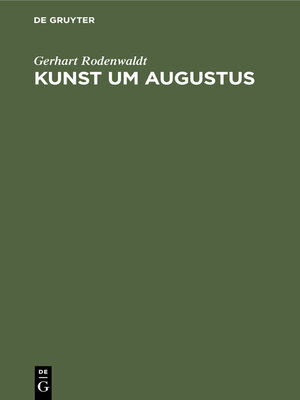 cover image of Kunst um Augustus